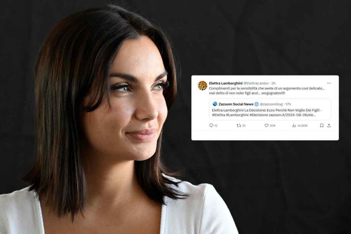 Elettra Lamborghini contro la fake news