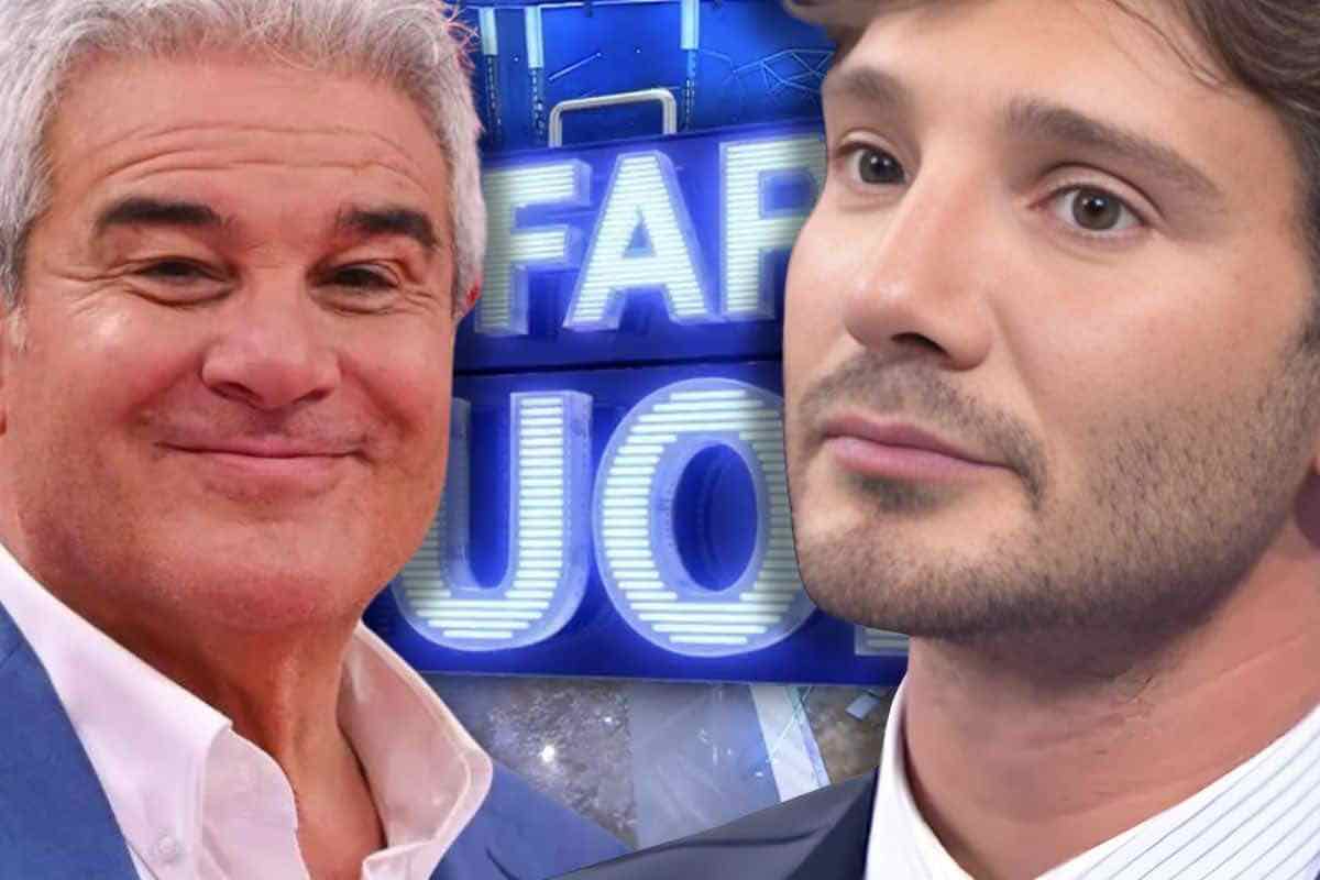 Pino Insegno su Stefano De Martino e Affari tuoi