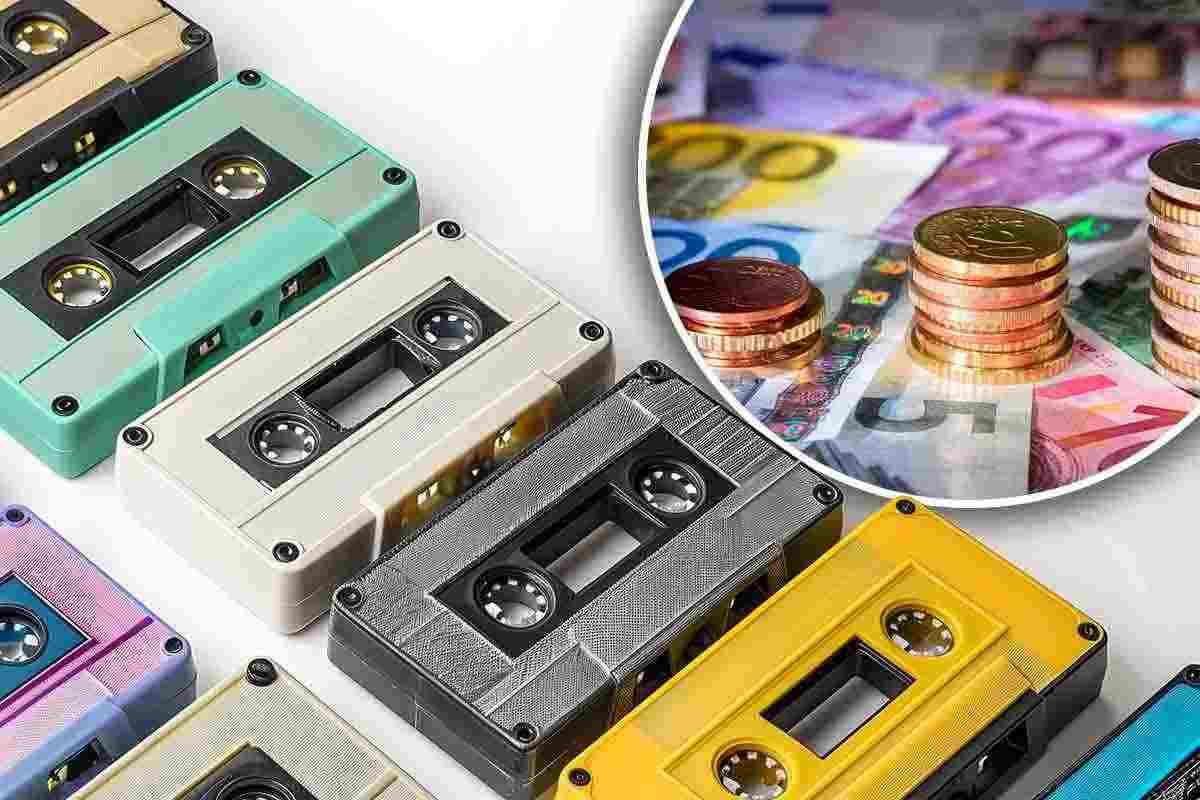 musicassette puoi ricavarci una grossa cifra