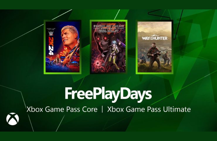 Xbox Free Play Days prima settimana agosto